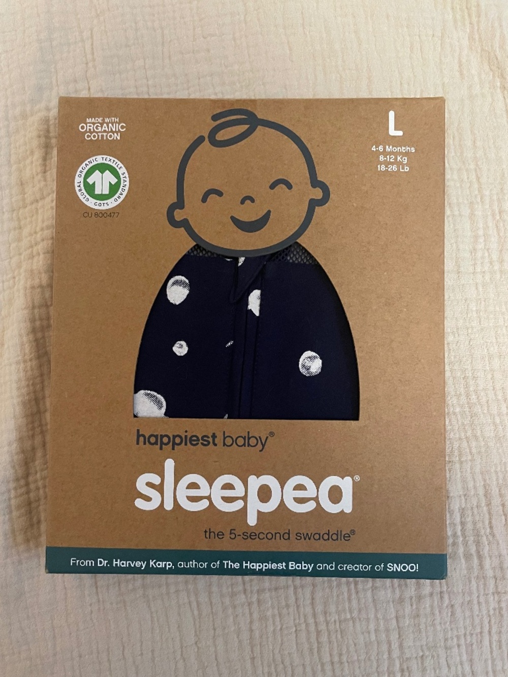 Happiest baby sleep sack/swaddle